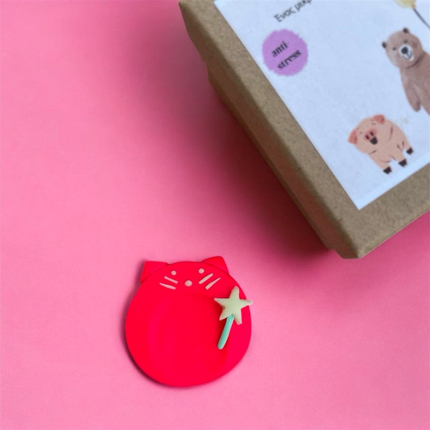 Worry Stone Phosfo Kitty