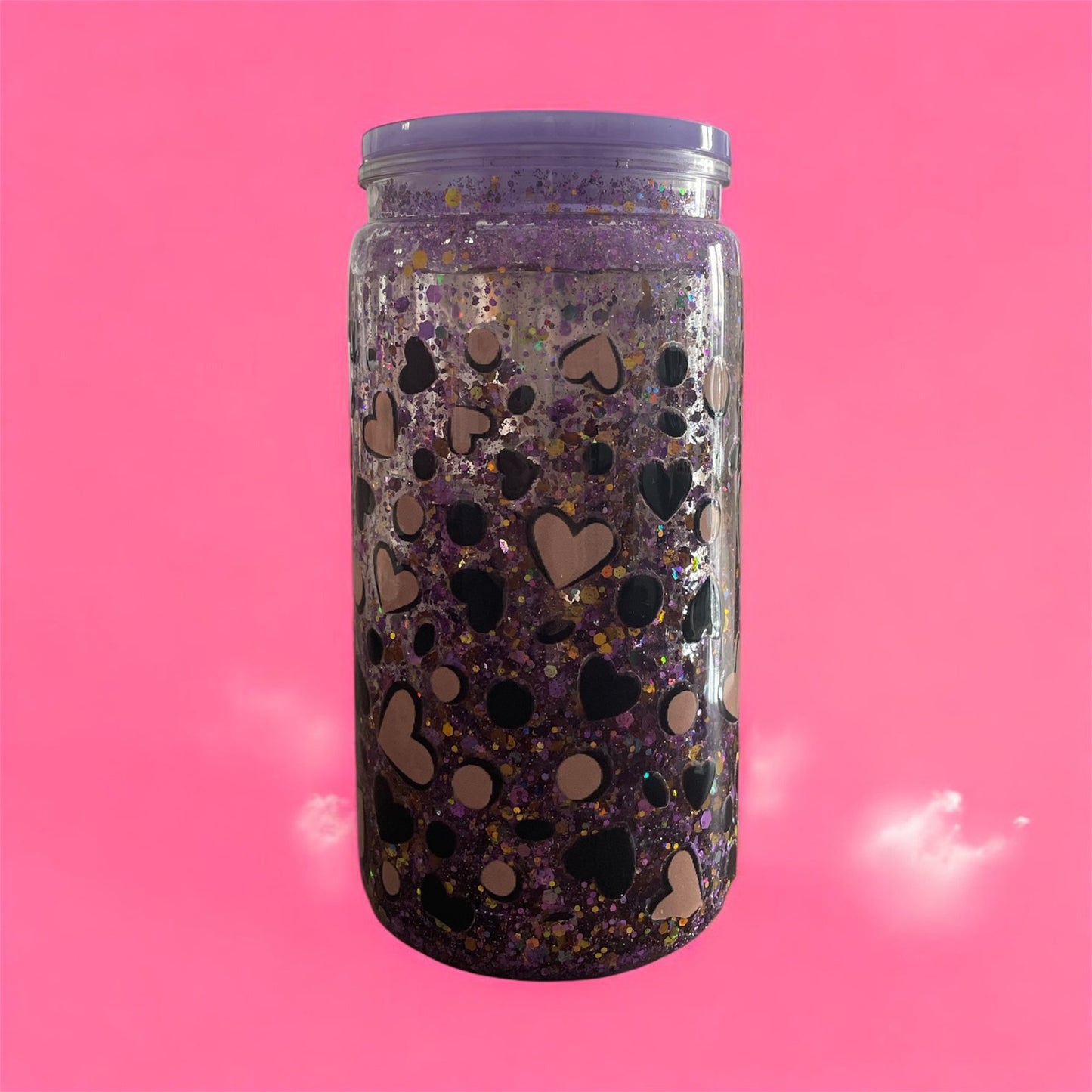 Ποτήρι GlitterDream Snow Globe Tumbler ✨