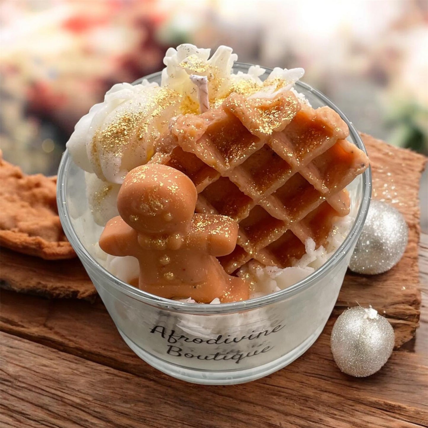 Κερί Σόγιας Gingerbread Waffle