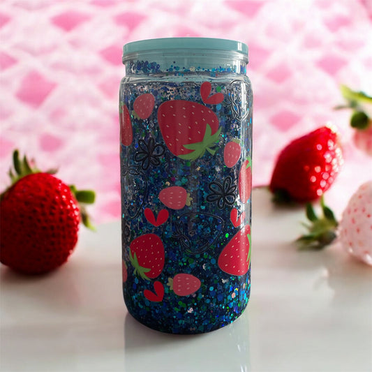 Ποτήρι GlitterDream Snow Globe Tumbler ✨