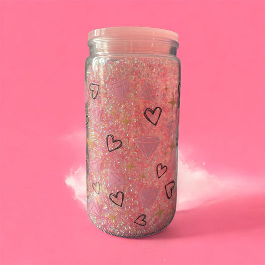 Ποτήρι  CrystalShine Snow Globe Tumbler 💎