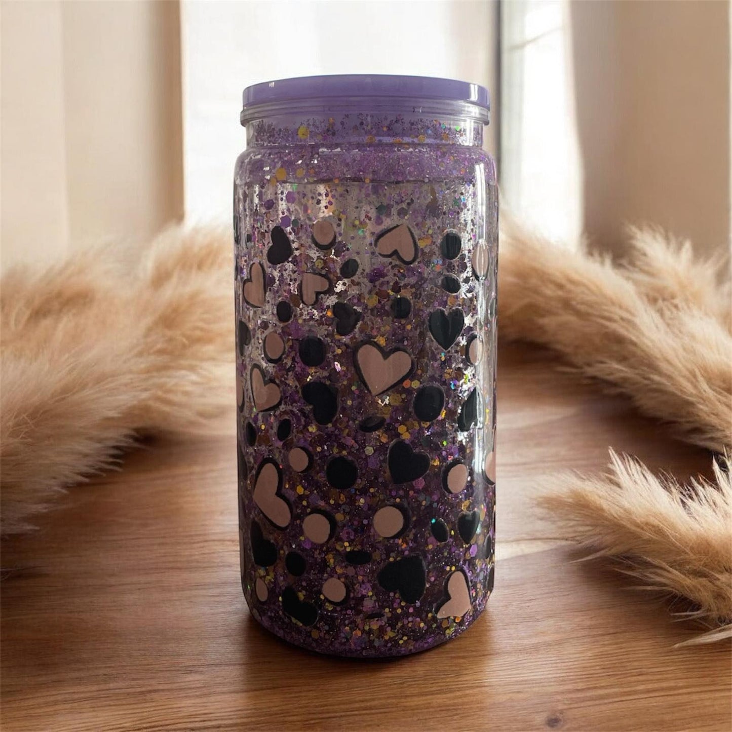 Ποτήρι GlitterDream Snow Globe Tumbler ✨