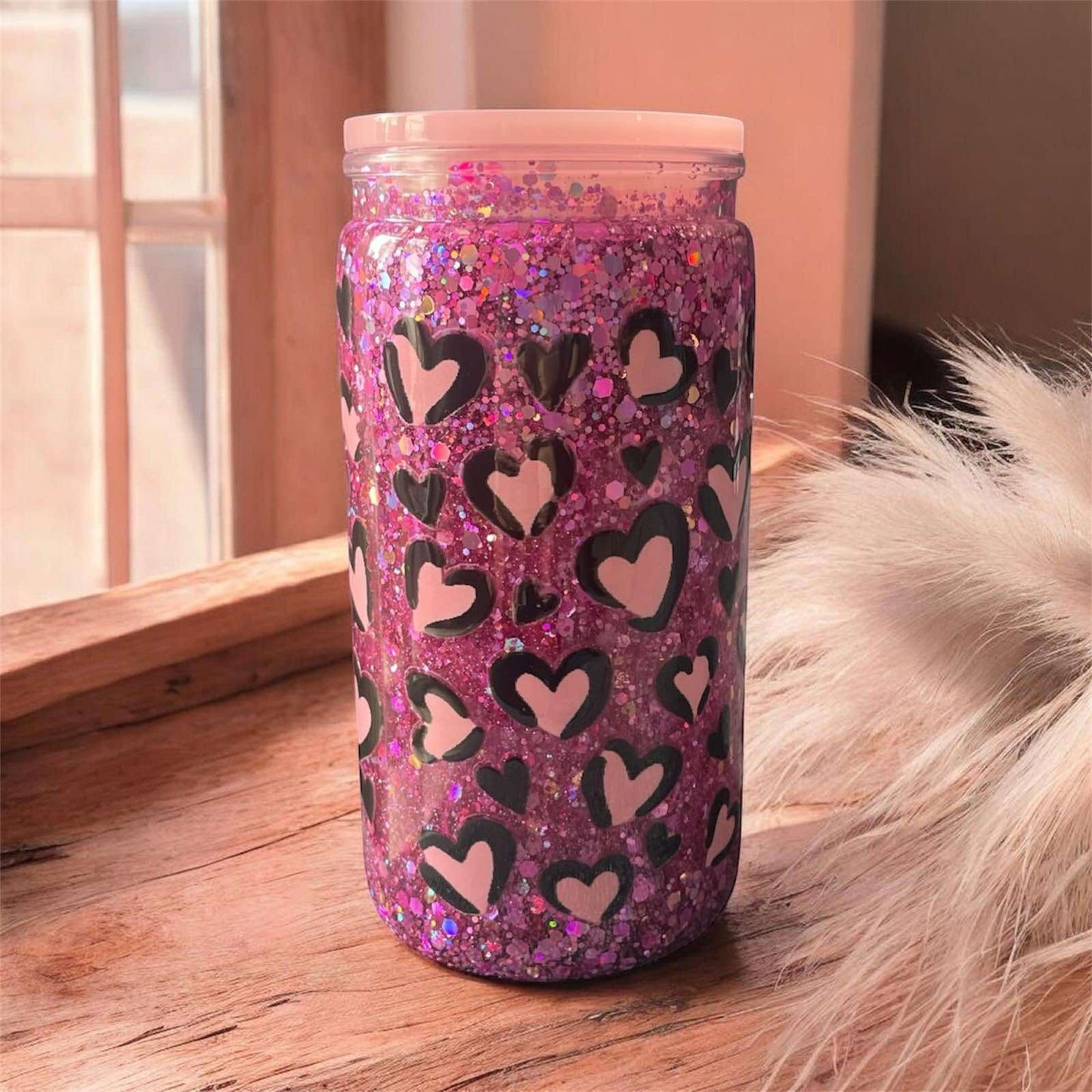 Ποτήρι GlitterDream Snow Globe Tumbler ✨