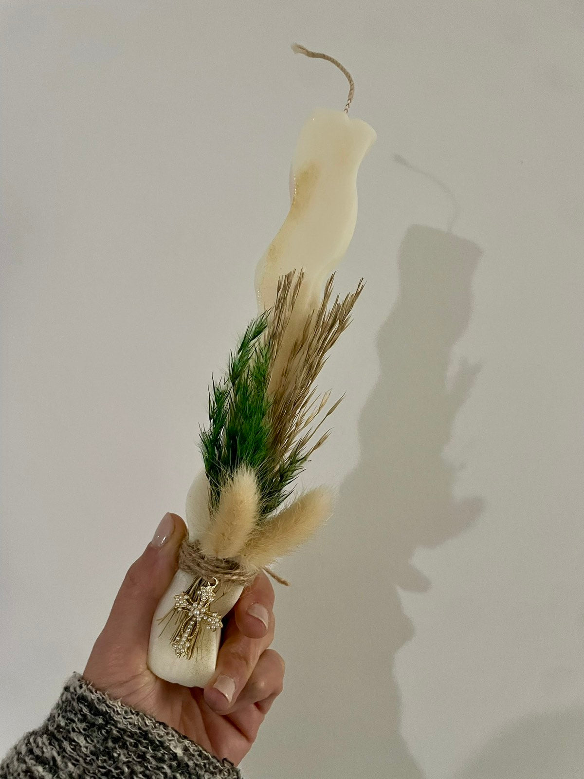 Λαμπάδα με διακόσμηση Luxury