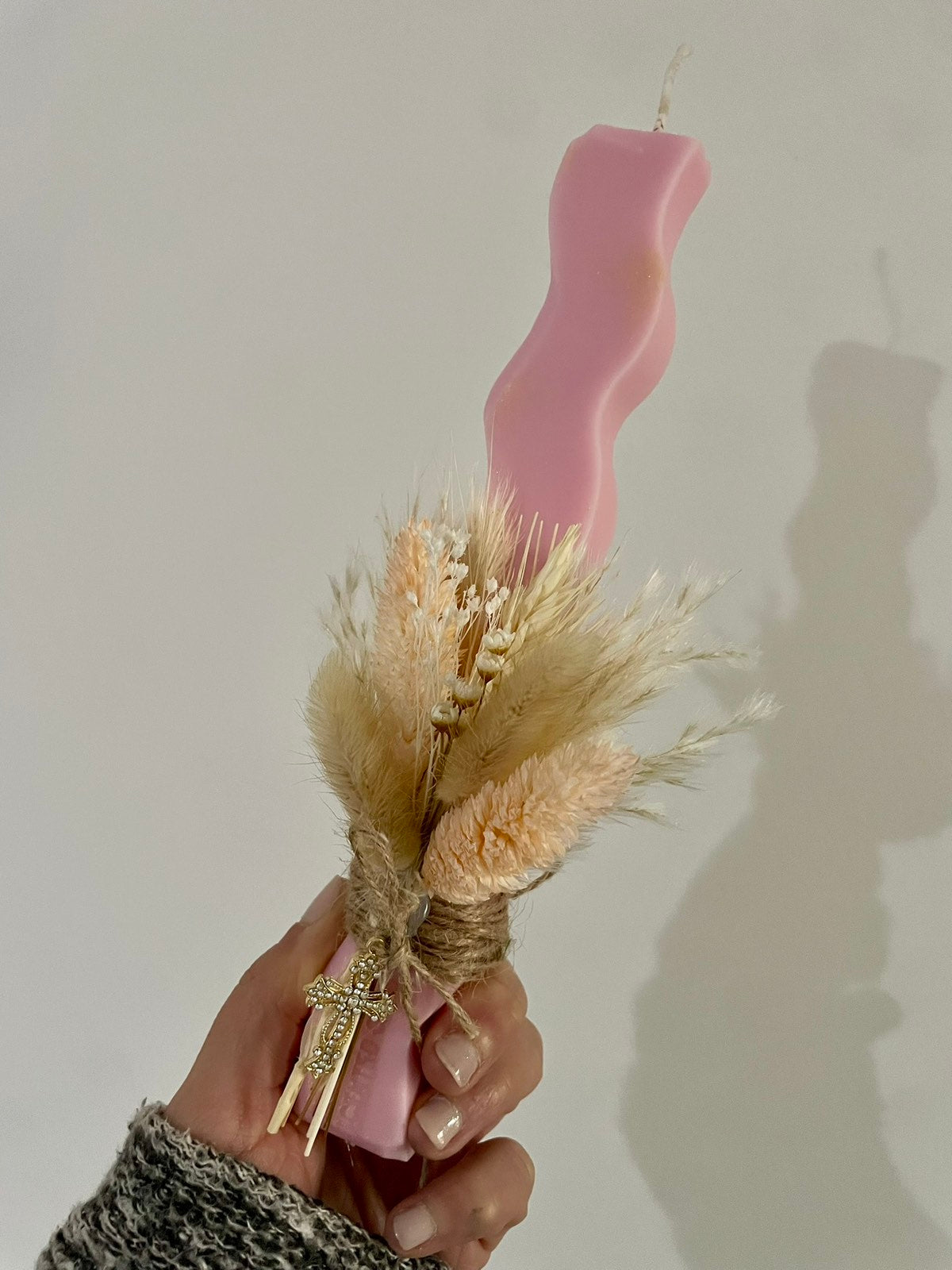 Λαμπάδα με διακόσμηση Luxury